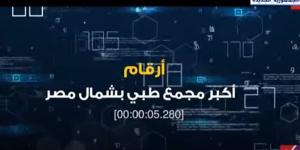 الأكبر في شمال مصر.. "إكسترا نيوز" تستعرض أرقام مجمع السويس الطبي (فيديو) - نبأ العرب