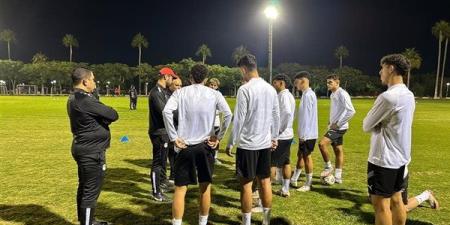 منتخب الشباب يتدرب استعدادا للقاء تونس فى تصفيات شمال أفريقيا - نبأ العرب