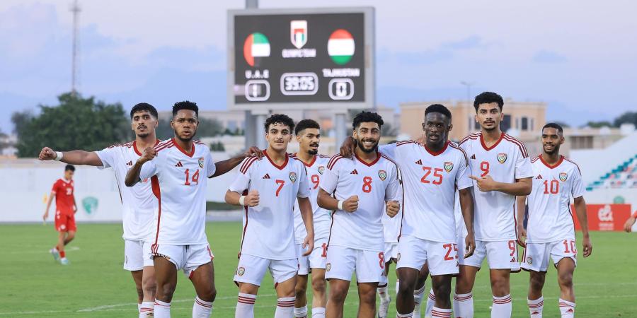 منتخب الإمارات الأولمبي يهزم الطاجيكي ودياً - نبأ العرب