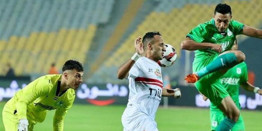 المصرى يباغت الزمالك بهدف "الشامى" قبل نهاية الشوط الأول - نبأ العرب