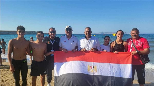 عاجلً..منتخب مصر يحقق ذهبية التتابع سباحة مونو بدورة ألعاب البحر المتوسط الشاطئية