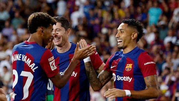 عاجلً..برشلونة يتصدر جدول الدوري الإسباني مؤقتًا بعد الفوز على ريال بيتيس