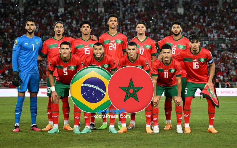 أطلسيً..موعد مباراة المغرب والبرازيل استعدادا للالعاب الأولمبية باريس 2024